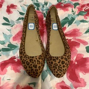 Brown Leopard print dress shoes